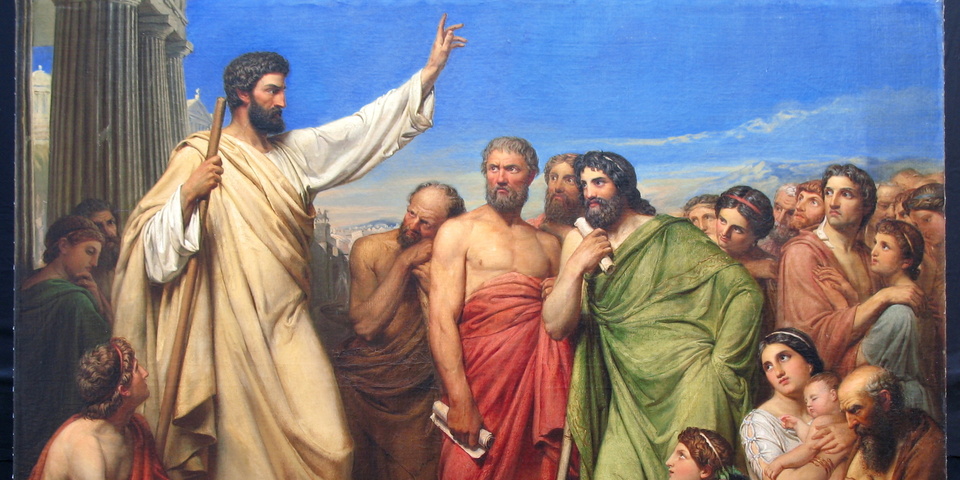 KASKA: het schilderij waarmee Désire Mergaert in 1854 de Prijs van Rome won.